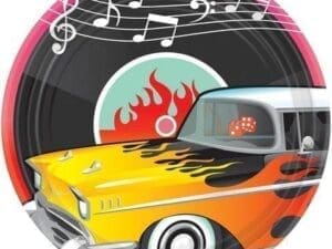 Back to the 50's 10 1/2" Plates