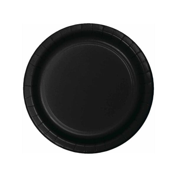 Black Dessert Plates, 75-Pack