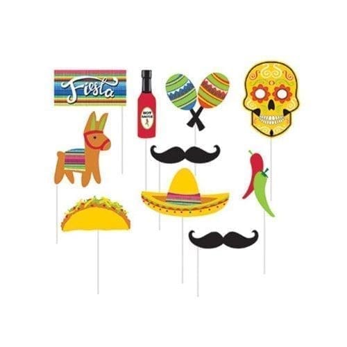 10ct Serape Photo Booth Props