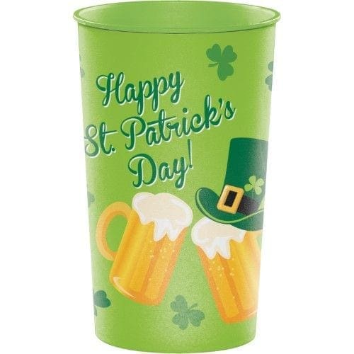 Bear 16 Oz Plastic Cups - 8 Pack