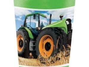 John Deere 16oz. Tractor Plastic Favor Cup