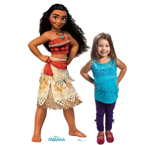 Disney Moana Cardboard Standup