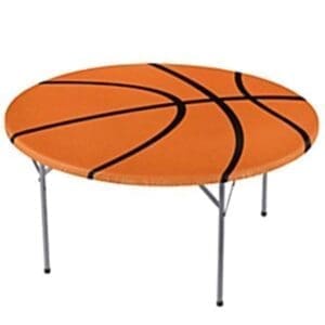 Fitted Round Basketball Table Cover