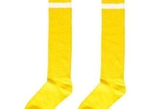 Striped Knee Socks, Yellow Sunshine