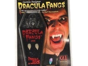 Adult Men's Custom Designer Dracula Fangs Halloween Costume Multi-Colored