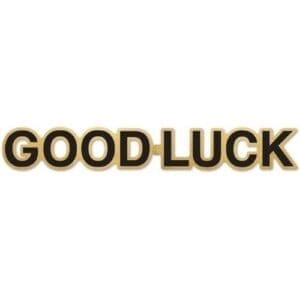 5" X 35" General Occasion Good Luck Foil Streamer