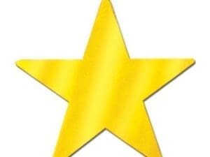 Die-Cut Foil Star