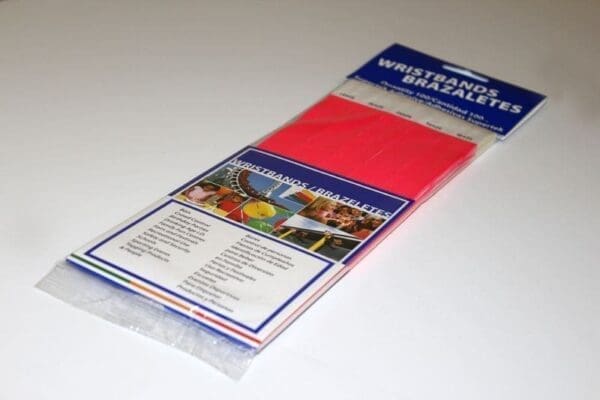 Wholesale Tyvek Wristbands - Neon Pink(6x$9.44)