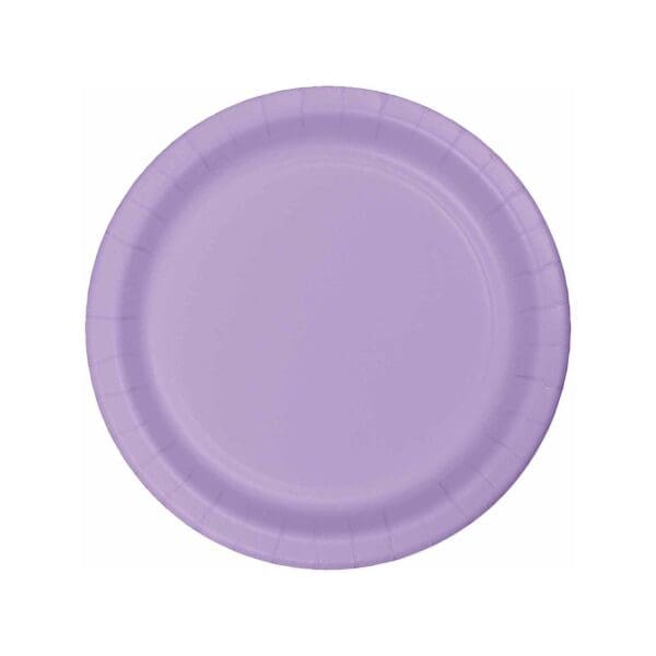 Banquet Plate, 10", Luscious Lavender, 24 Ct