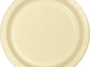 Lunch Plate, 7", Ivory, 24 Ct