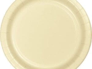 ivory Dinner Plates, 9", 24pk