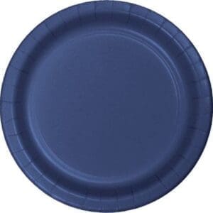 Navy Blue Dinner Plates, 9", 24pk
