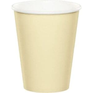 Hot/Cold Cups, 9 Oz, Ivory, 24 Ct