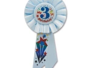 My 3rd Birthday Rosette