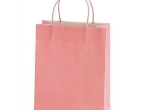 Wholesale Pastel Pink Euro Medium Gift Bag(60x$0.83)