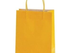 Euro Medium Yellow Gift Bag