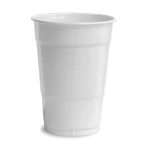 20 Count 16Oz Plastic Cups White