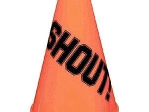 Orange Megaphone Halloween Costume Orange