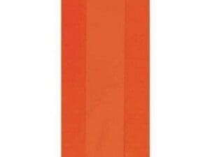 Orange Large Party Bags 25ct