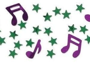 Mardi Gras Masquerade Confetti Party Accessory 1.2 Oz