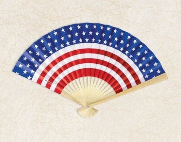 Patriotic Paper Fan by Windy City Novelties - Image 2