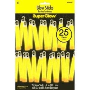 Glow Stick Mvp 4 in. - Yellow -
