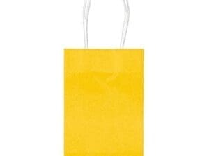 Yellow Paper Gift Bags