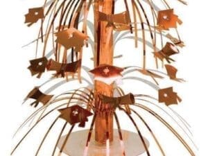 Orange Graduation Mini Cascade Centerpiece