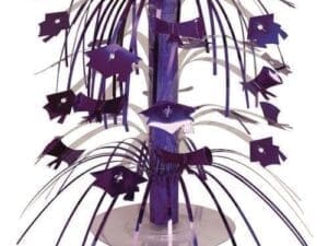 Purple Graduation Mini Cascade Centerpiece