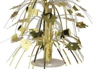 Gold Graduation Mini Cascade Centerpiece