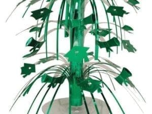 Emerald Green Graduation Mini Cascade Centerpiece