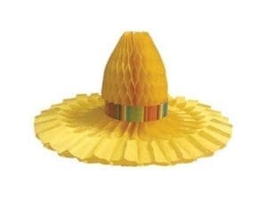 Serape Trimmed Sombrero Centerpiece
