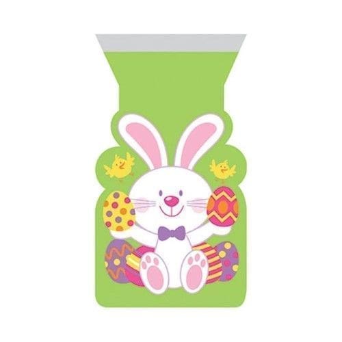 12ct Easter Bunny Zipper Treat Bags