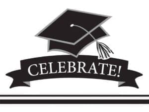 School Spirit White Invitations, 25pk