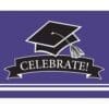 School Spirit Purple Invitations, 25pk - Image 2