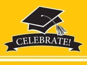 School Spirit Yellow Invitations, 25pk