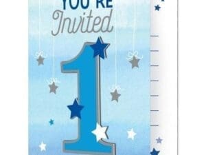 Little Star Boy Invitations, 8-Pack