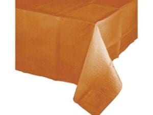 Orange Pumpkin Spice  Table Covers 108"