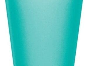 Paper Hot & Cold Cups 9oz 24/Pkg-Teal Lagoon
