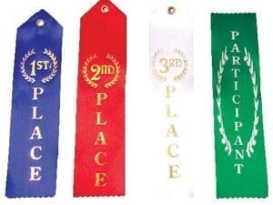 Participant Ribbons - Pack of 12