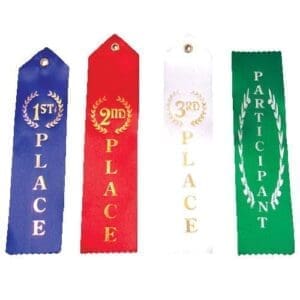 Participant Ribbons - Pack of 12