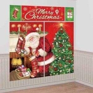 Merry Christmas Wall Decorating Kit by Windy City Novelties