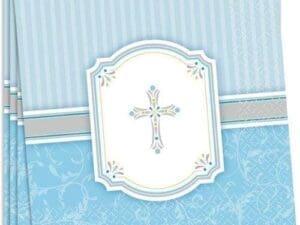 Blessings Blue Lunch Napkins 16ct