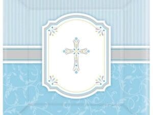 Blessings in Blue 10" Plates - 8 Per Unit