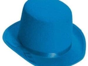 Blue Top Hat Halloween Costume Accessory
