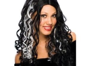 Womens Cryptic Halloween Party Costume Wig