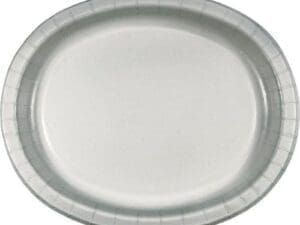 Shimmering  10" X 12" Oval Platters - 8ct