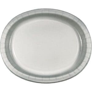 Shimmering 10" X 12" Oval Platters - 8ct