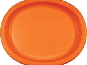 Creative Converting Oval Platter, 10" X 12", 8pk