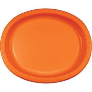 Creative Converting Oval Platter, 10" X 12", 8pk